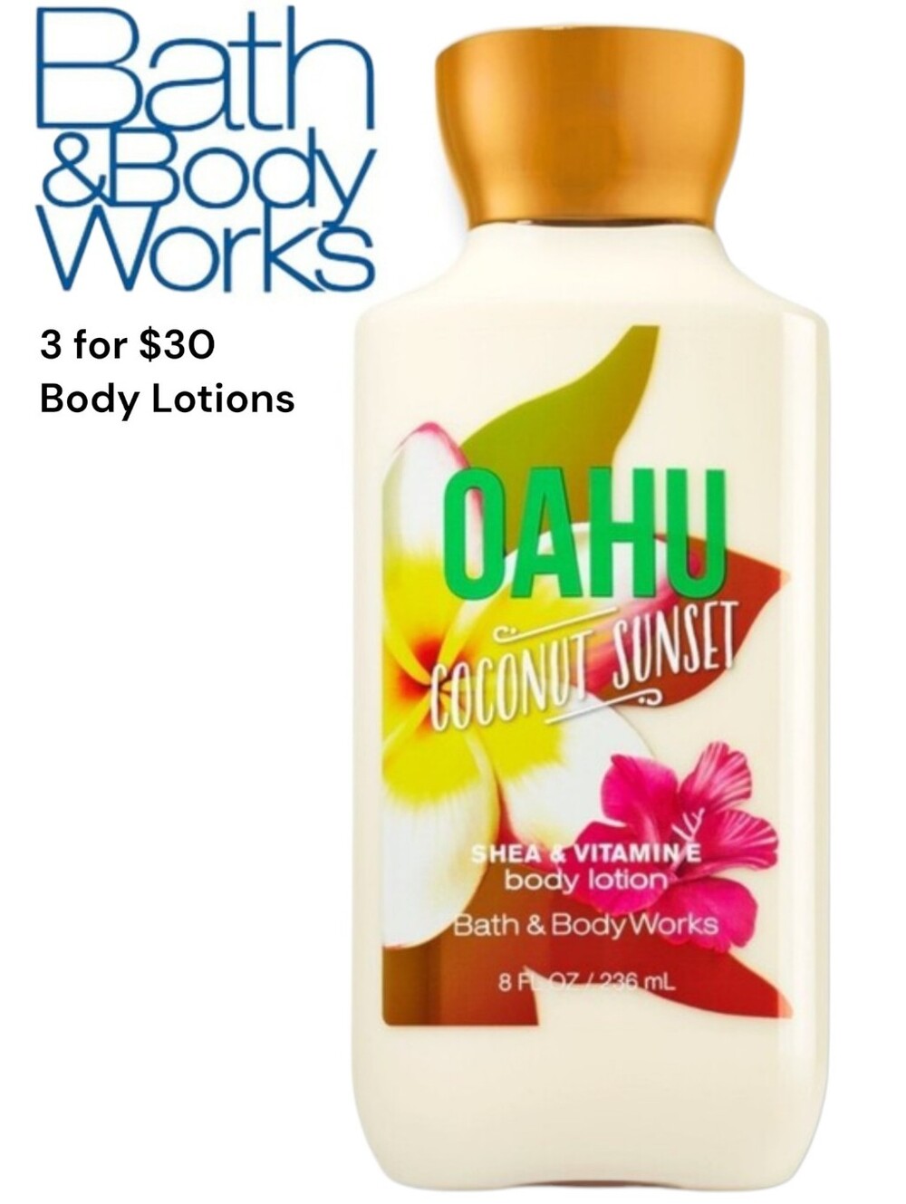 Bath & Body Works Oahu Coconut Sunset